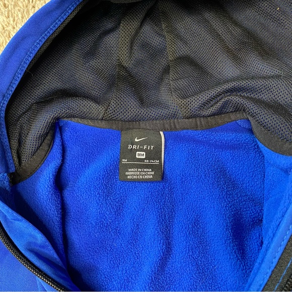 Nike Jumpsuit, Blue & Silver, Infant Size 9 Months - Picture 3 of 8